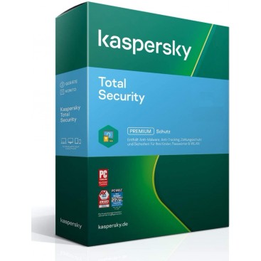Kaspersky Total Security 2020 3 user 1 yr. MD ESD online